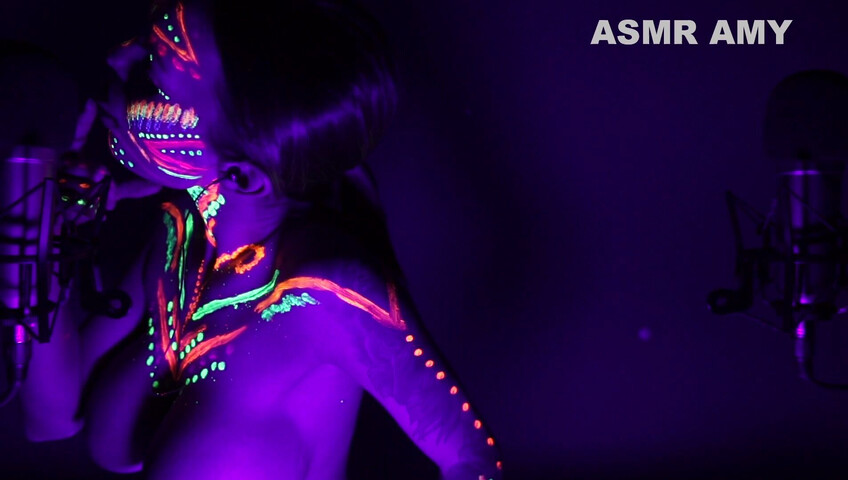 ASMR Amy Nude - Black Patreon 2