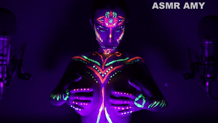 ASMR Amy Nude - Black Patreon 2