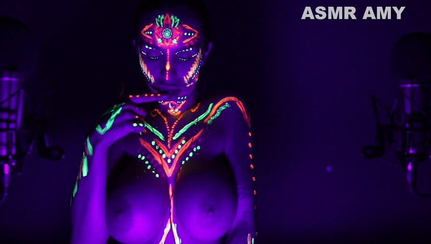 ASMR Amy Nude - Black Patreon 2