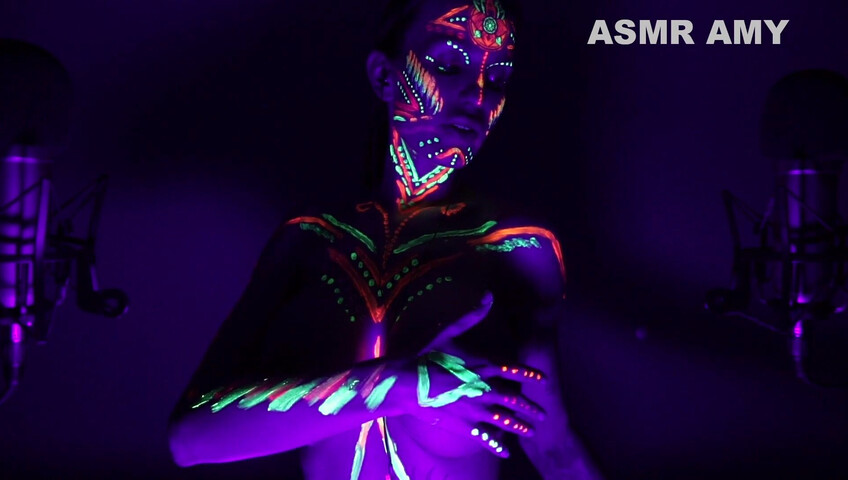 ASMR Amy Nude - Black Patreon 2