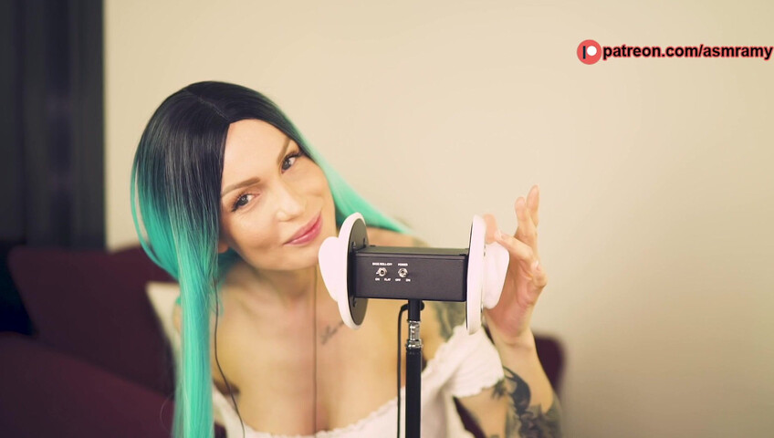 ASMR Amy Nude - Ear Licking