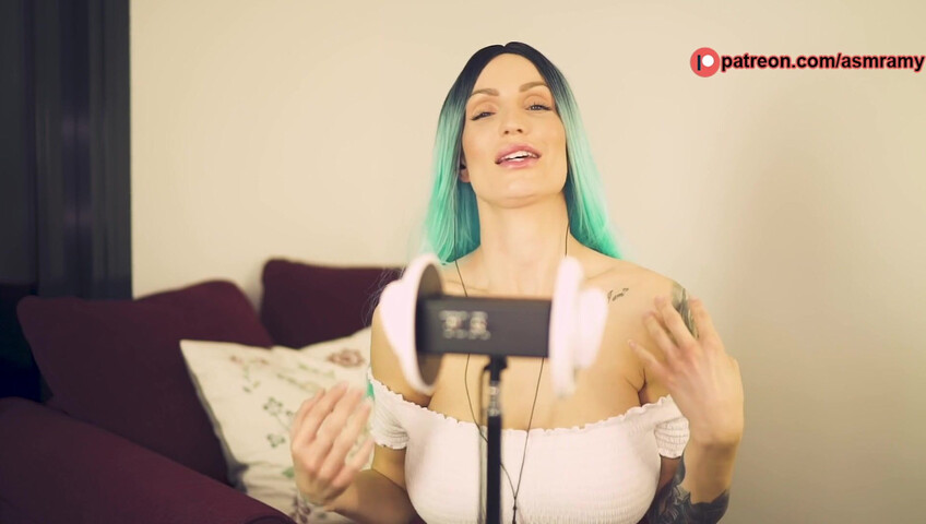 ASMR Amy Nude - Ear Licking