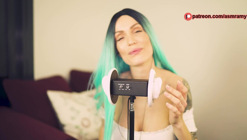 ASMR Amy Nude - Ear Licking