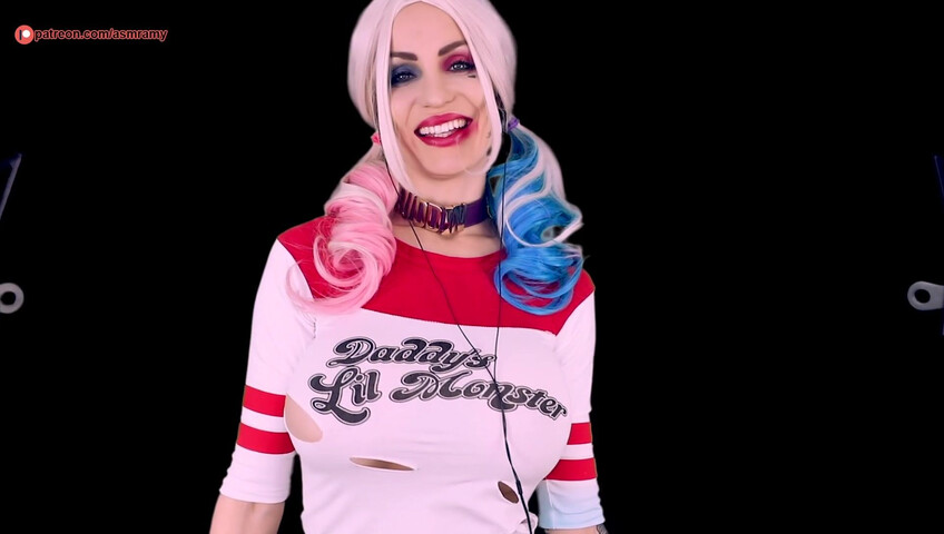ASMR Amy Nude - Harley Quinn Cosplay Patreon