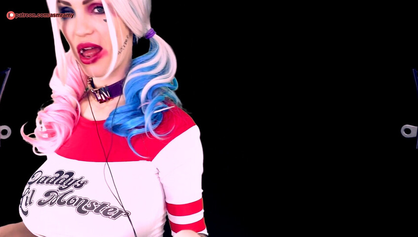 ASMR Amy Nude - Harley Quinn Cosplay Patreon