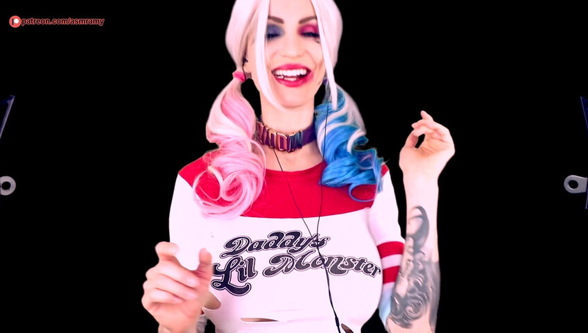 ASMR Amy Nude - Harley Quinn Cosplay Patreon