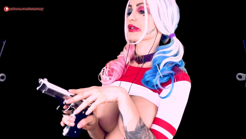 ASMR Amy Nude - Harley Quinn Cosplay Patreon