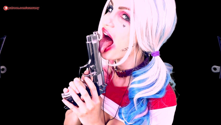 ASMR Amy Nude - Harley Quinn Cosplay Patreon