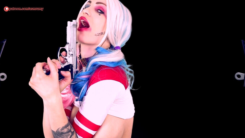 ASMR Amy Nude - Harley Quinn Cosplay Patreon