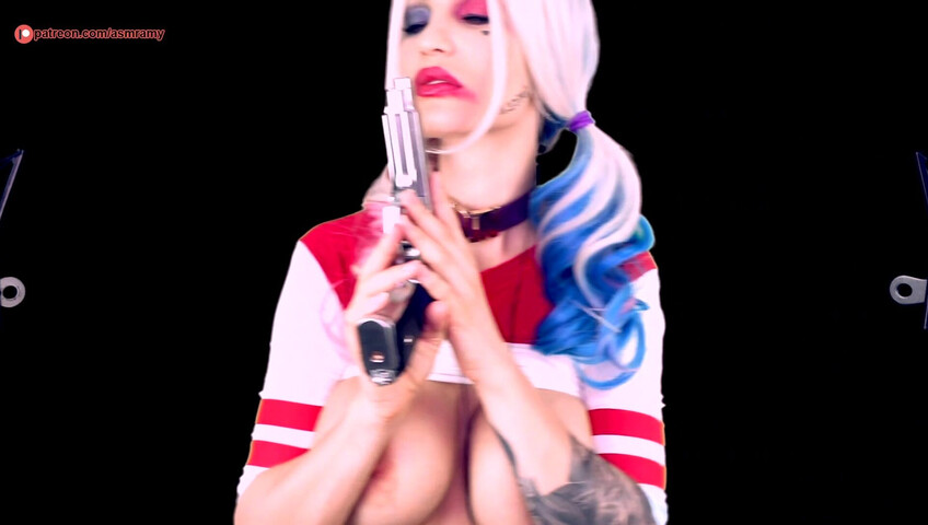 ASMR Amy Nude - Harley Quinn Cosplay Patreon