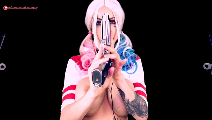 ASMR Amy Nude - Harley Quinn Cosplay Patreon