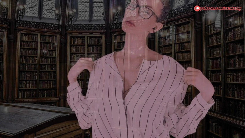 ASMR Amy Nude - Your Naughty Librarian Dream Come True