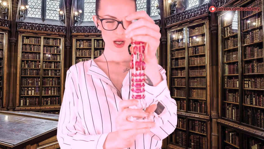 ASMR Amy Nude - Your Naughty Librarian Dream Come True