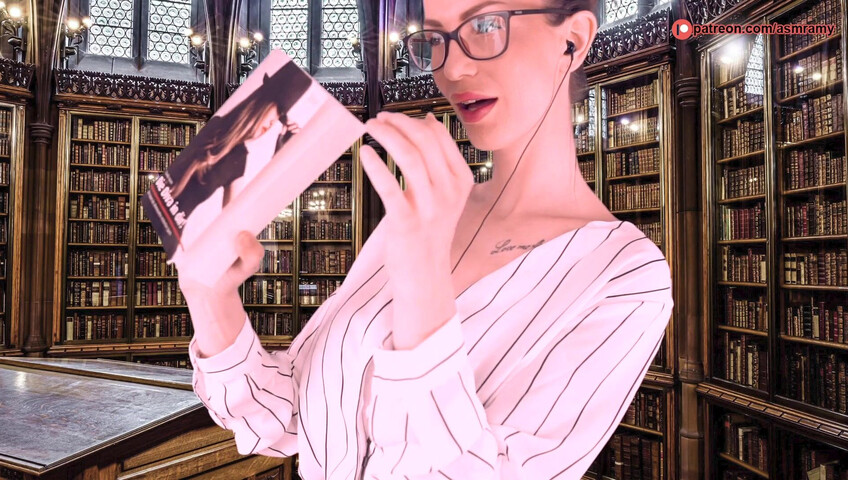 ASMR Amy Nude - Your Naughty Librarian Dream Come True