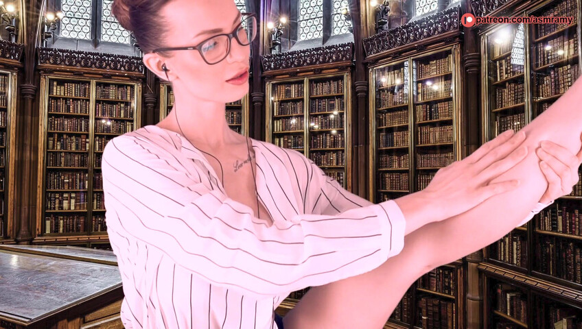 ASMR Amy Nude - Your Naughty Librarian Dream Come True