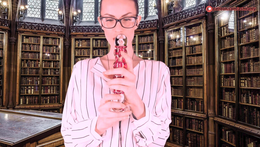 ASMR Amy Nude - Your Naughty Librarian Dream Come True