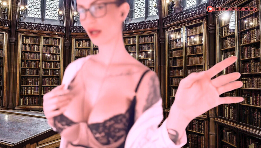 ASMR Amy Nude - Your Naughty Librarian Dream Come True