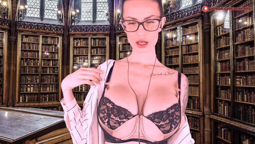 ASMR Amy Nude - Your Naughty Librarian Dream Come True