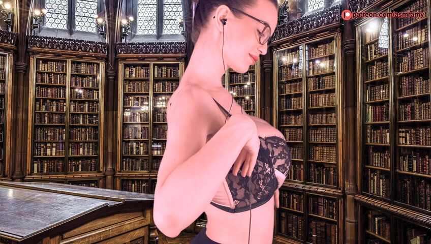ASMR Amy Nude - Your Naughty Librarian Dream Come True