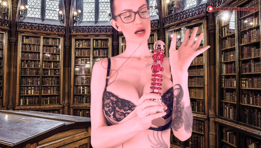ASMR Amy Nude - Your Naughty Librarian Dream Come True