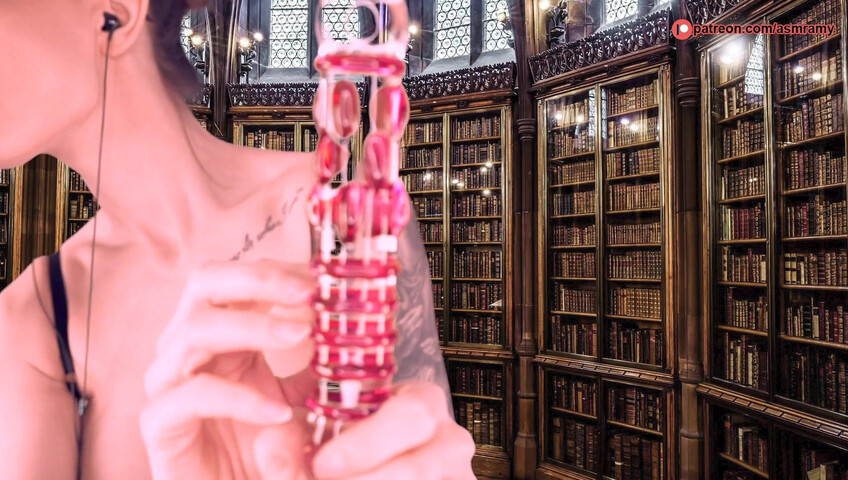 ASMR Amy Nude - Your Naughty Librarian Dream Come True