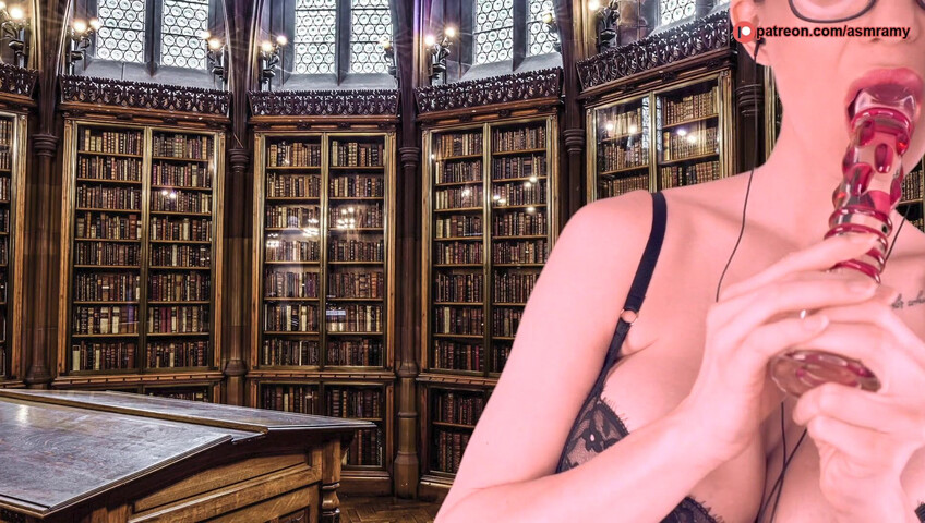 ASMR Amy Nude - Your Naughty Librarian Dream Come True