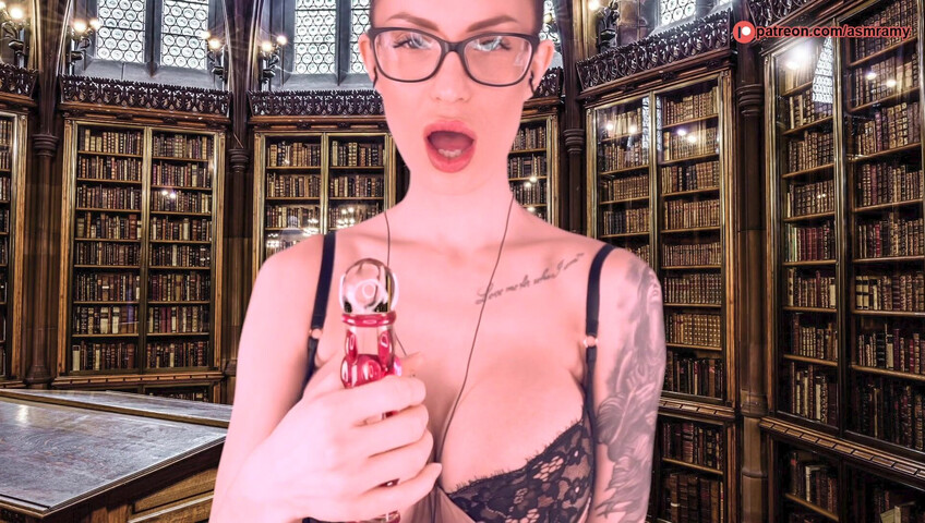 ASMR Amy Nude - Your Naughty Librarian Dream Come True