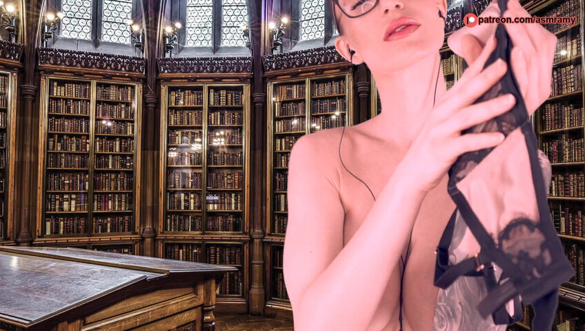 ASMR Amy Nude - Your Naughty Librarian Dream Come True