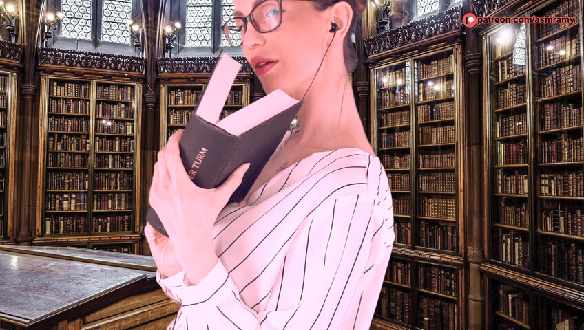 ASMR Amy Nude - Your Naughty Librarian Dream Come True