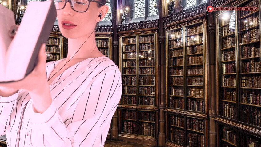 ASMR Amy Nude - Your Naughty Librarian Dream Come True