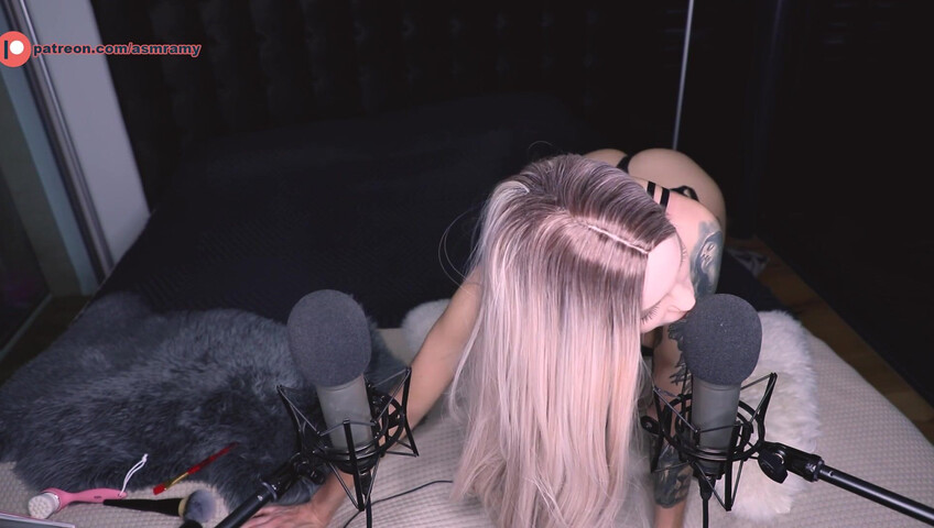 ASMR Amy Patreon - ASMR 100 April