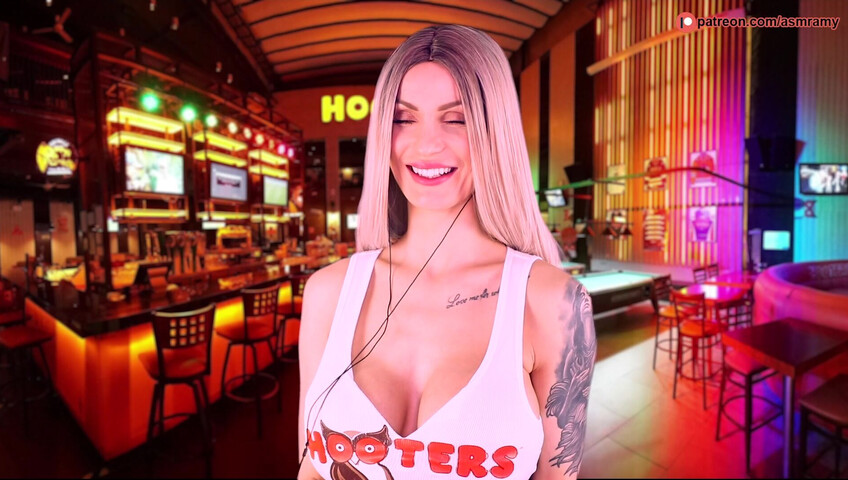 ASMR Amy Patreon - Hooters Patreon