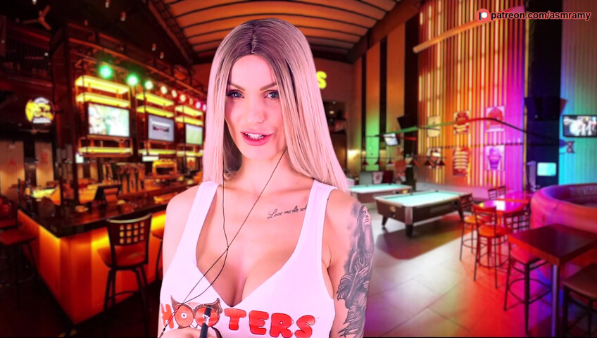 ASMR Amy Patreon - Hooters Patreon