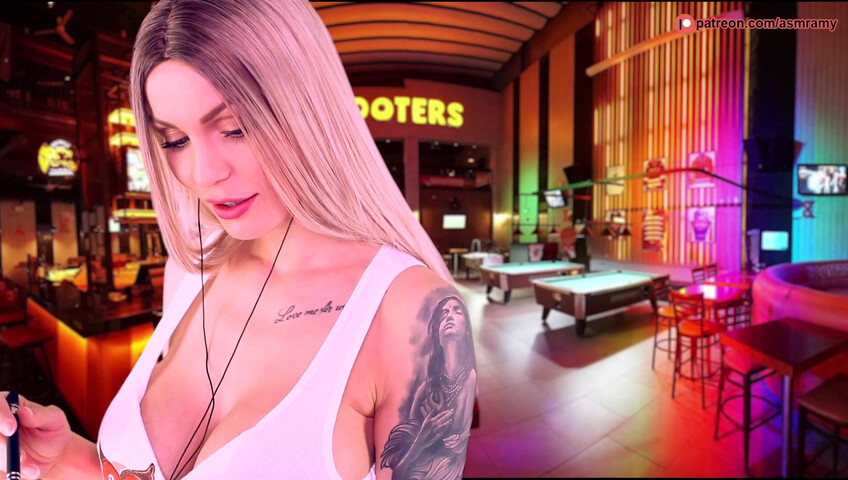 ASMR Amy Patreon - Hooters Patreon