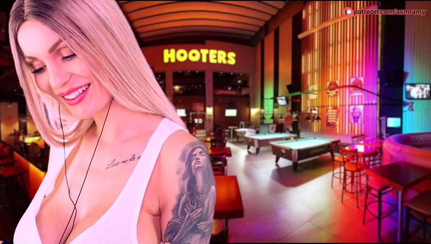 ASMR Amy Patreon - Hooters Patreon