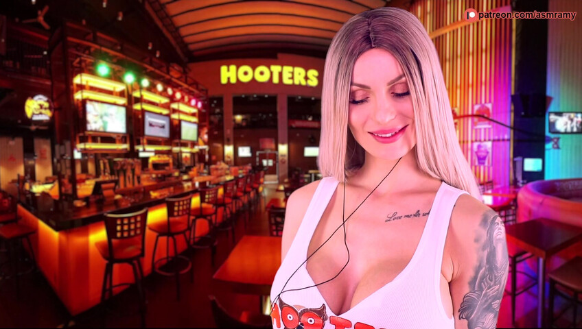 ASMR Amy Patreon - Hooters Patreon