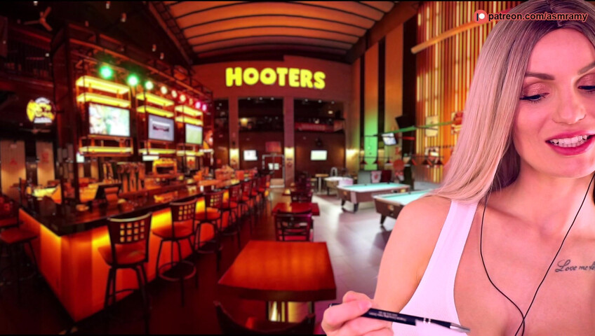 ASMR Amy Patreon - Hooters Patreon