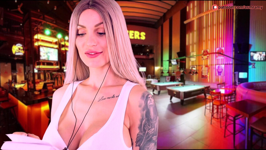 ASMR Amy Patreon - Hooters Patreon