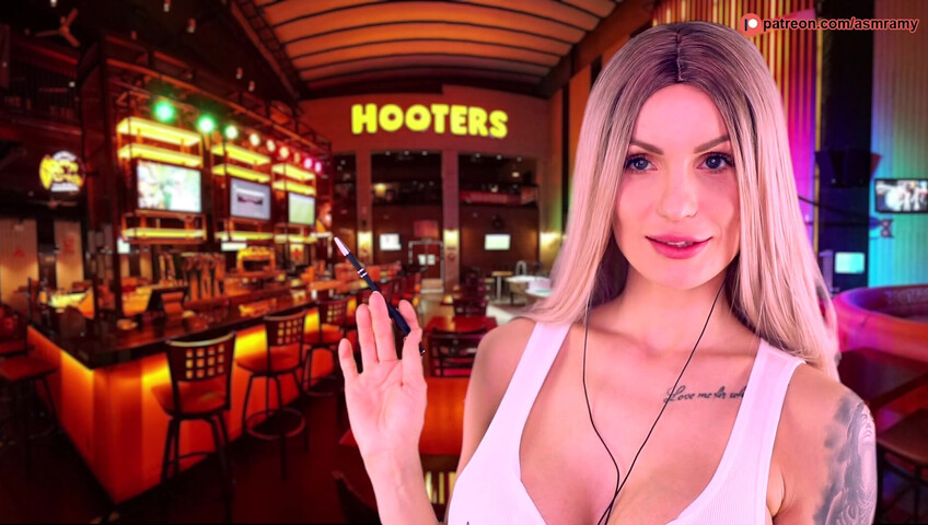 ASMR Amy Patreon - Hooters Patreon
