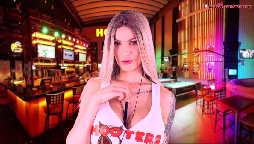 ASMR Amy Patreon - Hooters Patreon