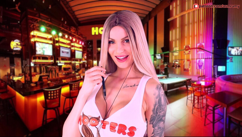 ASMR Amy Patreon - Hooters Patreon