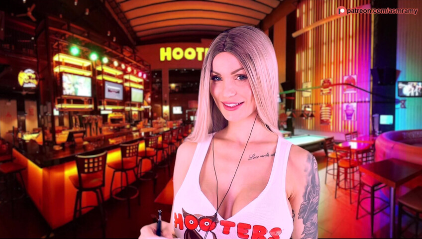 ASMR Amy Patreon - Hooters Patreon