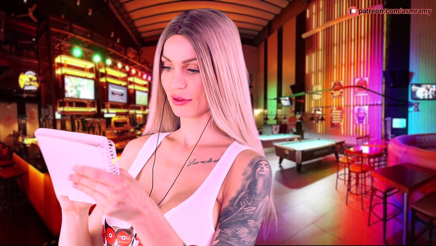 ASMR Amy Patreon - Hooters Patreon