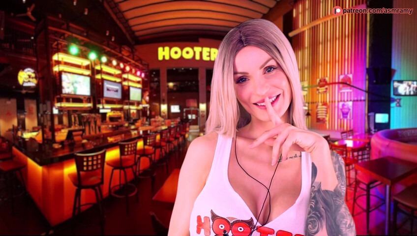 ASMR Amy Patreon - Hooters Patreon