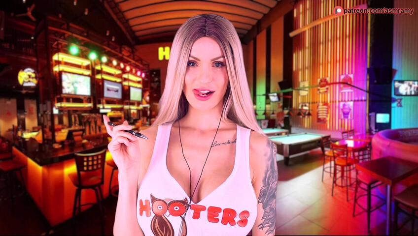 ASMR Amy Patreon - Hooters Patreon