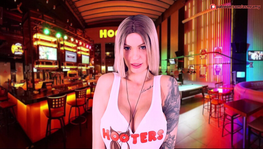 ASMR Amy Patreon - Hooters Patreon