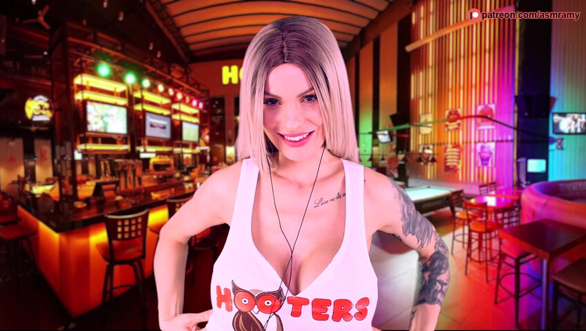 ASMR Amy Patreon - Hooters Patreon
