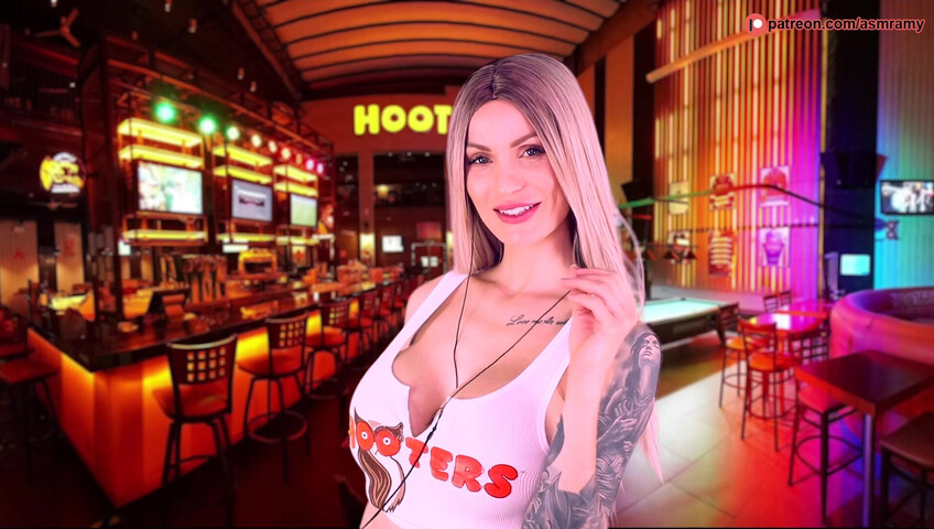 ASMR Amy Patreon - Hooters Patreon