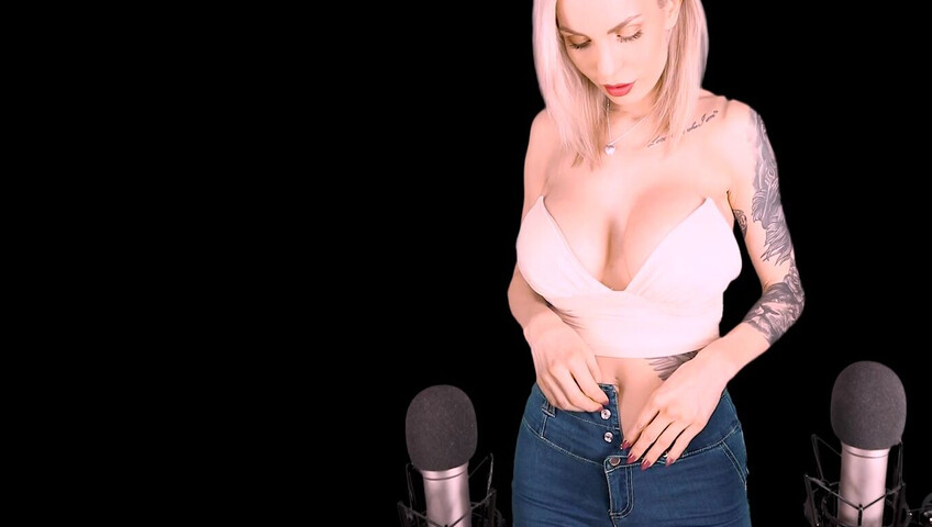 ASMR Amy Patreon - Jeans Short Pants   Relaxing Sounds