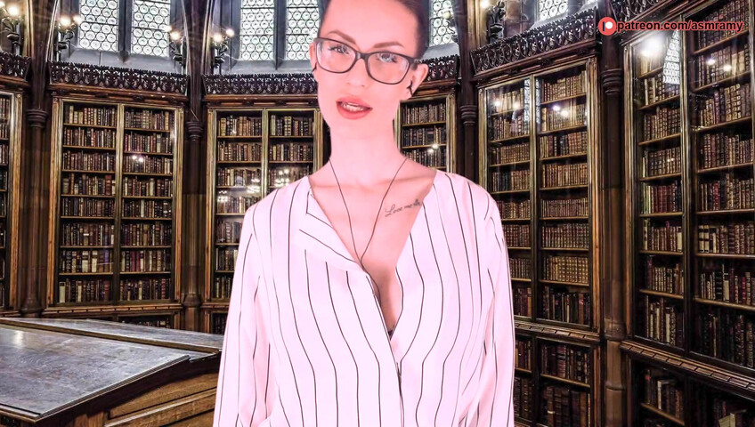 ASMR Amy Patreon - Your Naughty Librarian Fantasy